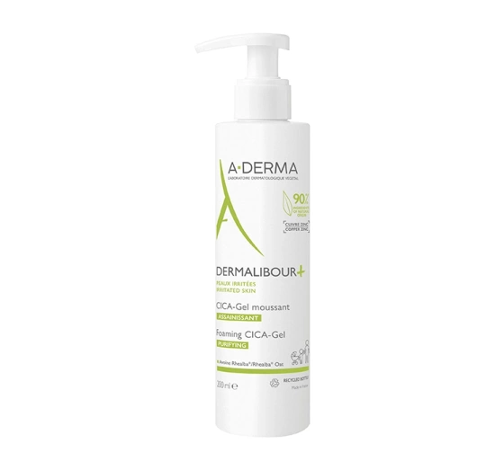 A-Derma Dermalibour  Cica żel do mycia twarzy i ciała 200 ml