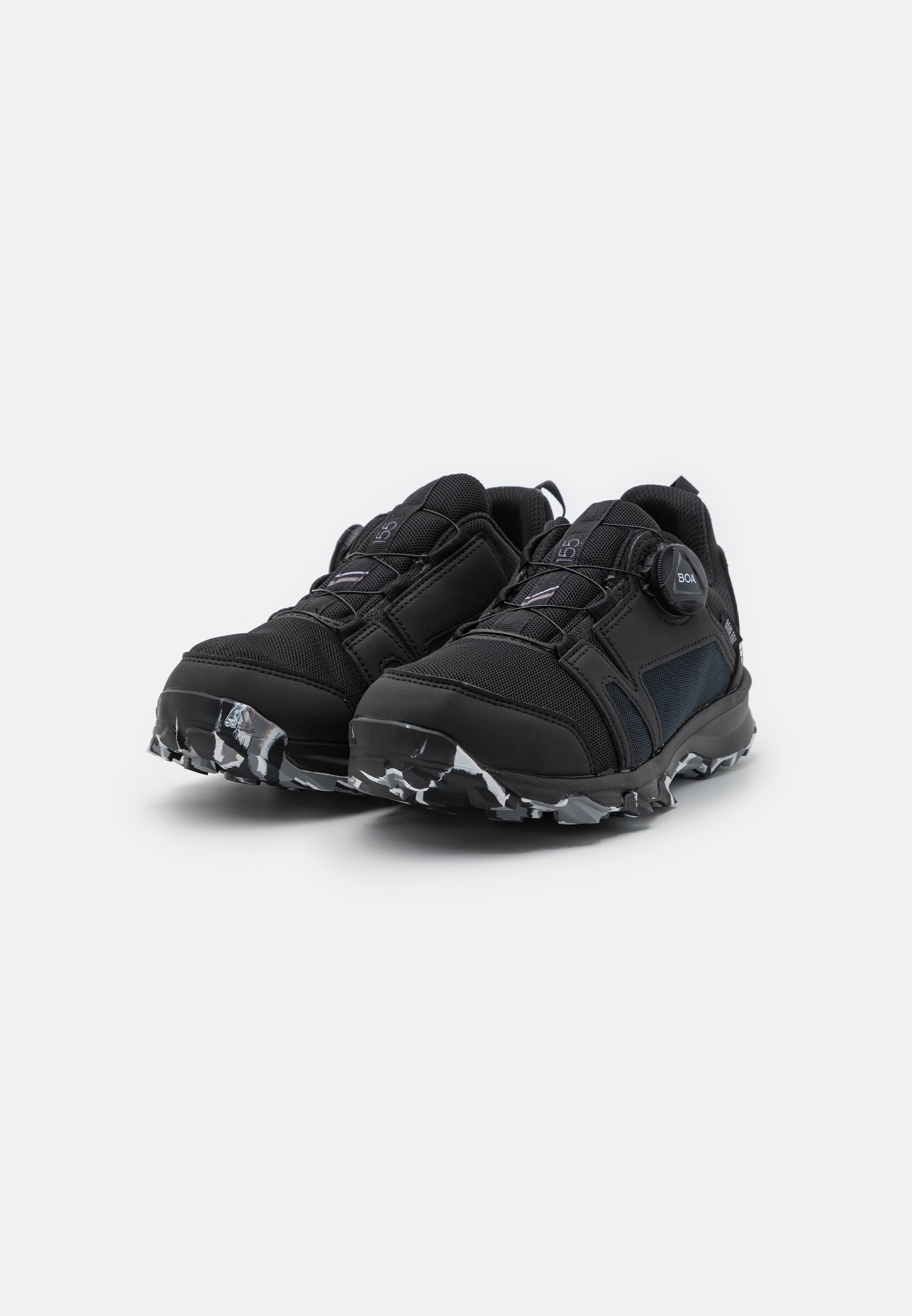 Adidas Terrex AGRAVIC TRAIL UNISEX - Buty trekkingowe - core black/footwear white/grey