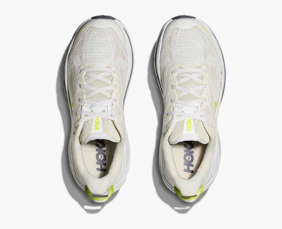 HOKA Challenger 8 Blanco / Neón Hoka Cítricos