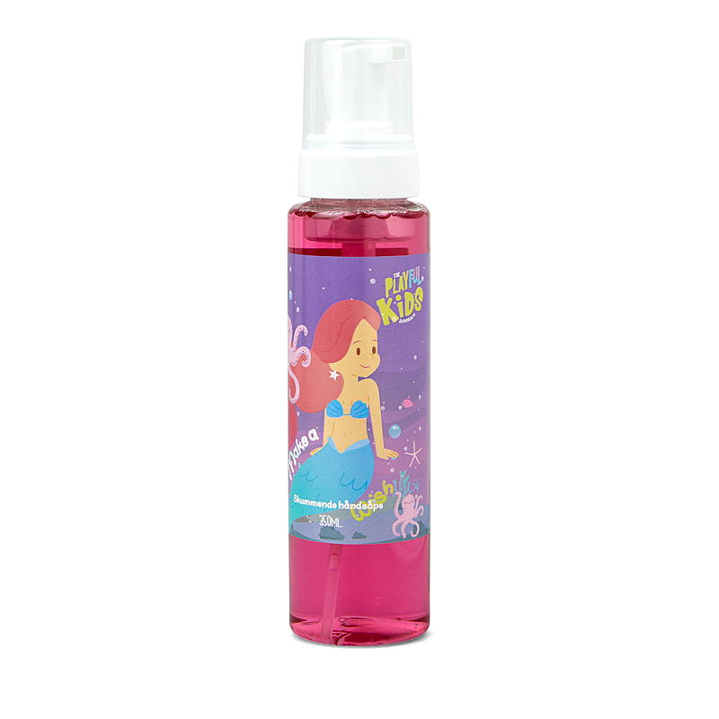Essentii Hand- und Duschseife mit Pumpe, 350 ml, rosa