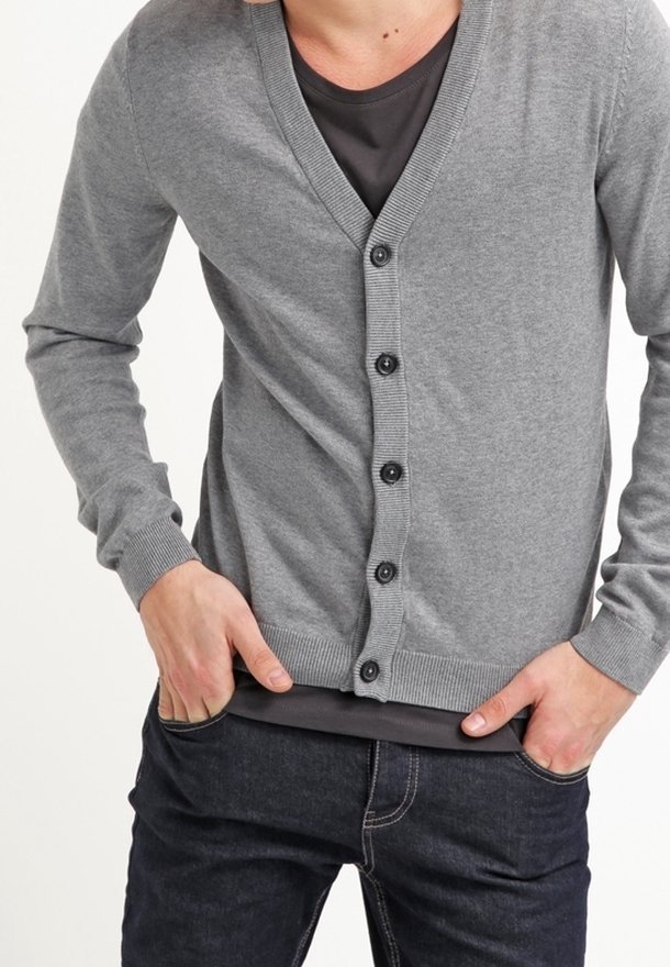 Gilet YOURTURN - gris chiné