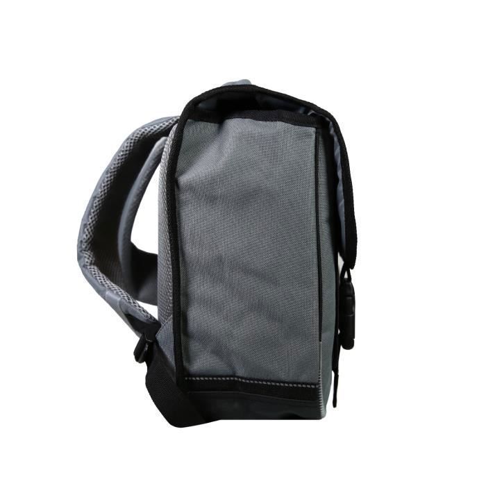 Mochila escolar BAGTROTTER Harry Potter de 38 cm, color gris.