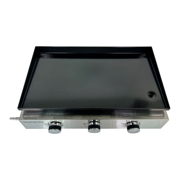 Plancha au gaz MÉRIDA 3 brûleurs 6 kW