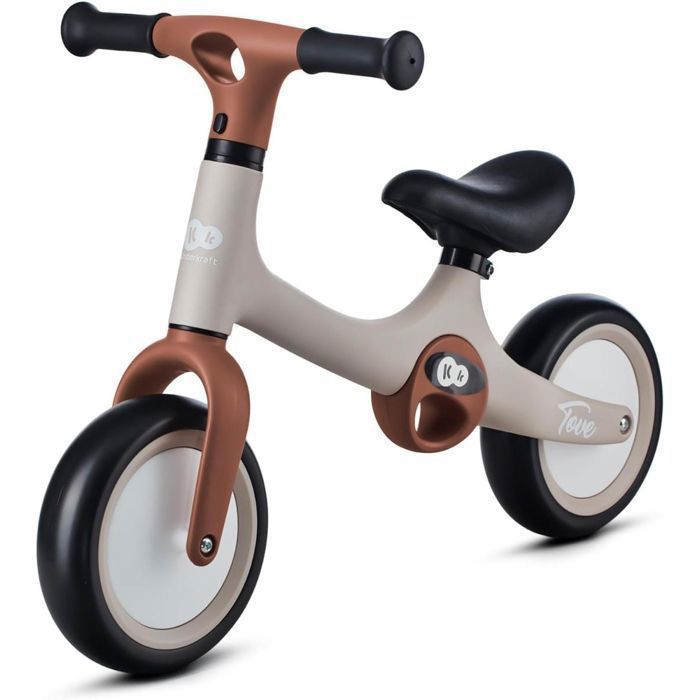 Kinderkraft TOVE babybalancecykel, letvægts, punkteringssikre EVA-skumhjul, justerbar sadel, skridsikre håndtag, op til 25 kg