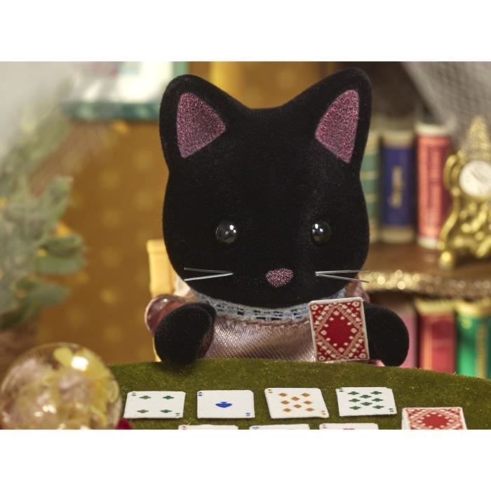 SYLVANIAN FAMILIES - The Magician Cat Family - Articulated Doll - Beige - Ages 3+