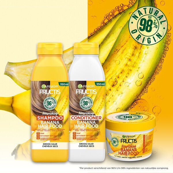 Condicionador capilar nutritivo de banana Garnier Fructis<br>350ml