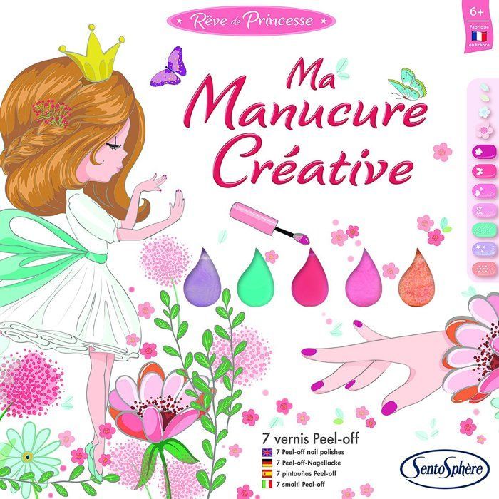 My Creative Manicure - SENTOSPHERE - Princess Dream - 7 manicure colors - Ages 6+