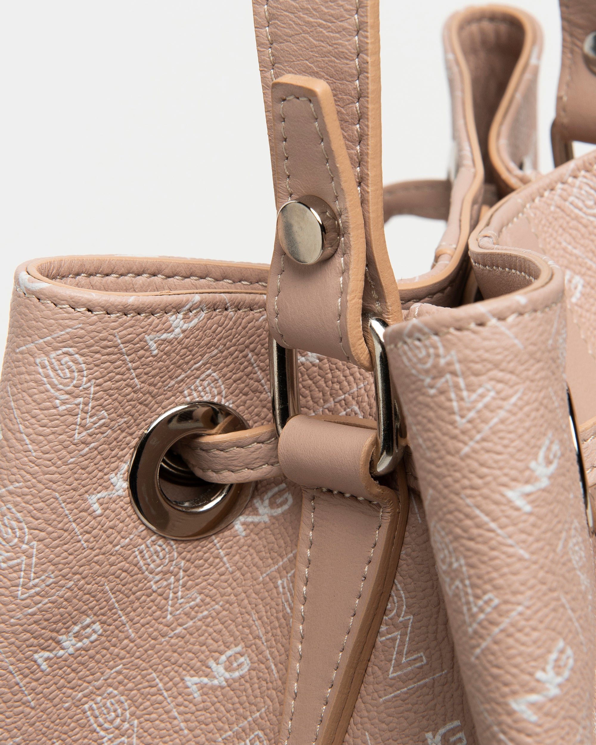  Leder-Beuteltasche für Damen