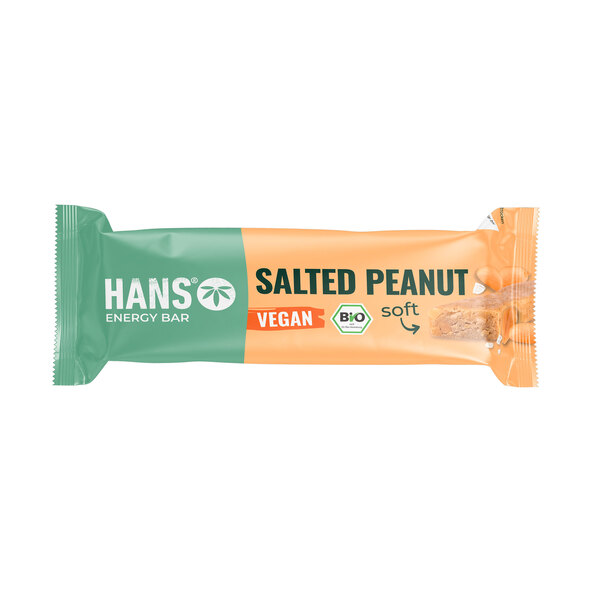 Vegane Bio Oat Bar, Salted Peanut, 16er Set (16 x 35g = 560g)