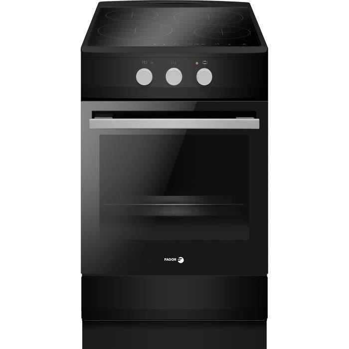Cuisinière induction - FAGOR-FACI203N - 4 foyers - 65 L - 3 500 W - 50 x 60 cm - Noir