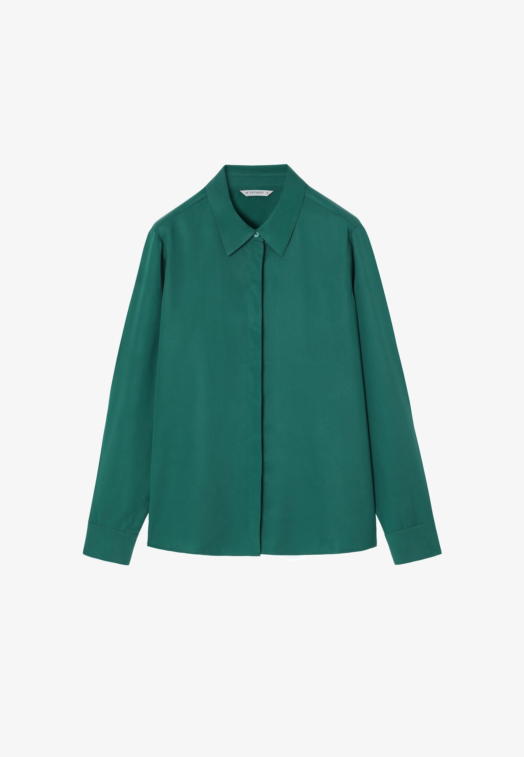 TATUUM NIKALI - Bluză cu nasturi - verde