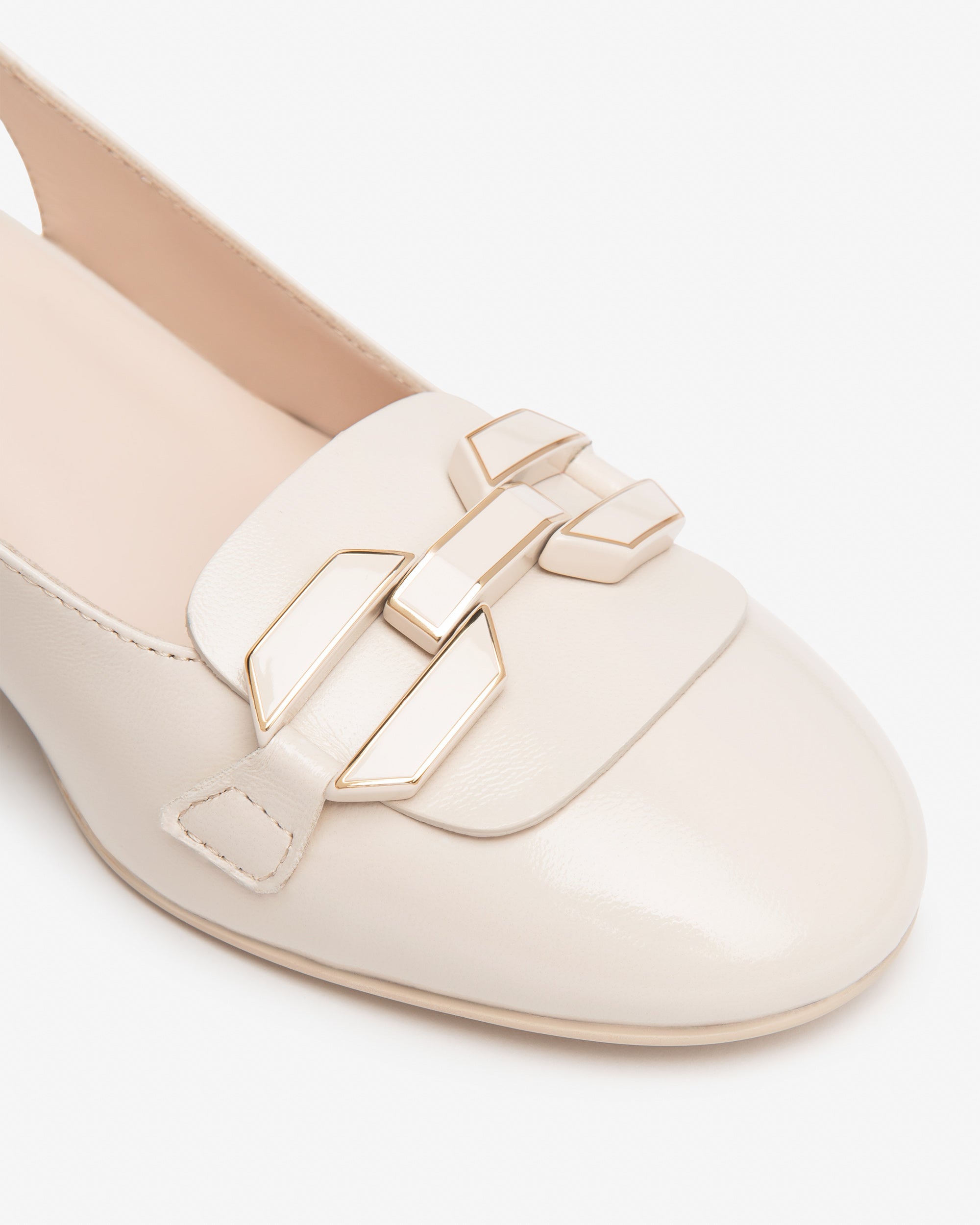 Damen-Slingback aus Leder