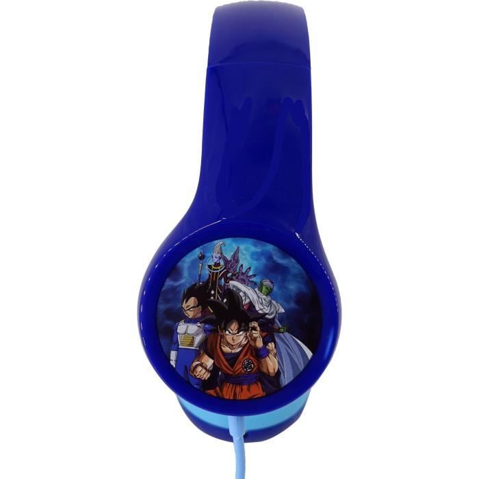 Trunks and Goten Kids Headphones - Dragon Ball Z Super - TEKNOFUN - 85 dB - Blue