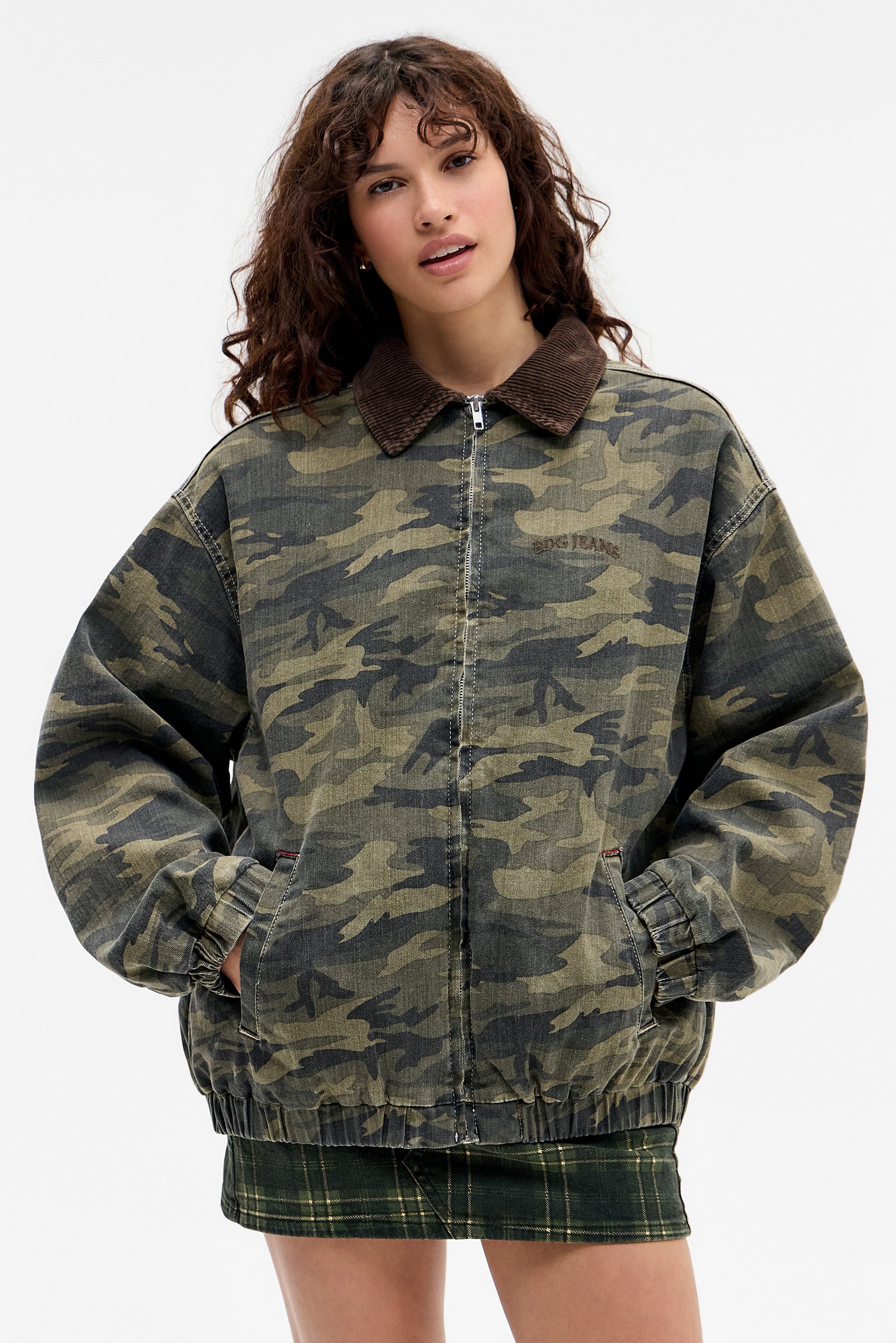 BDG Urban Outfitters DEX JACKET - Zomerjas - groen