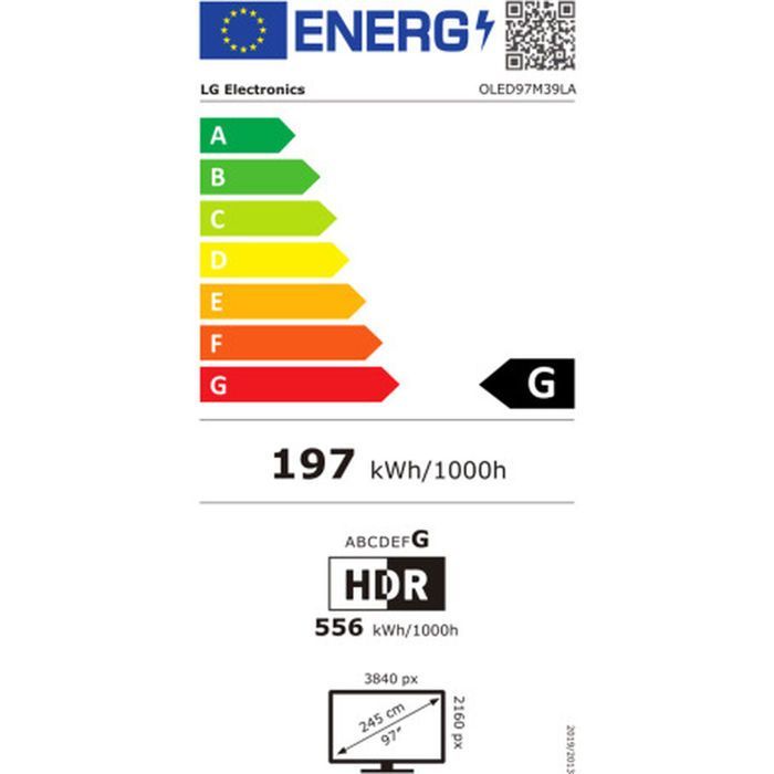 Televisor OLED - LG - 97M39LA - 4K Ultra HD - 97