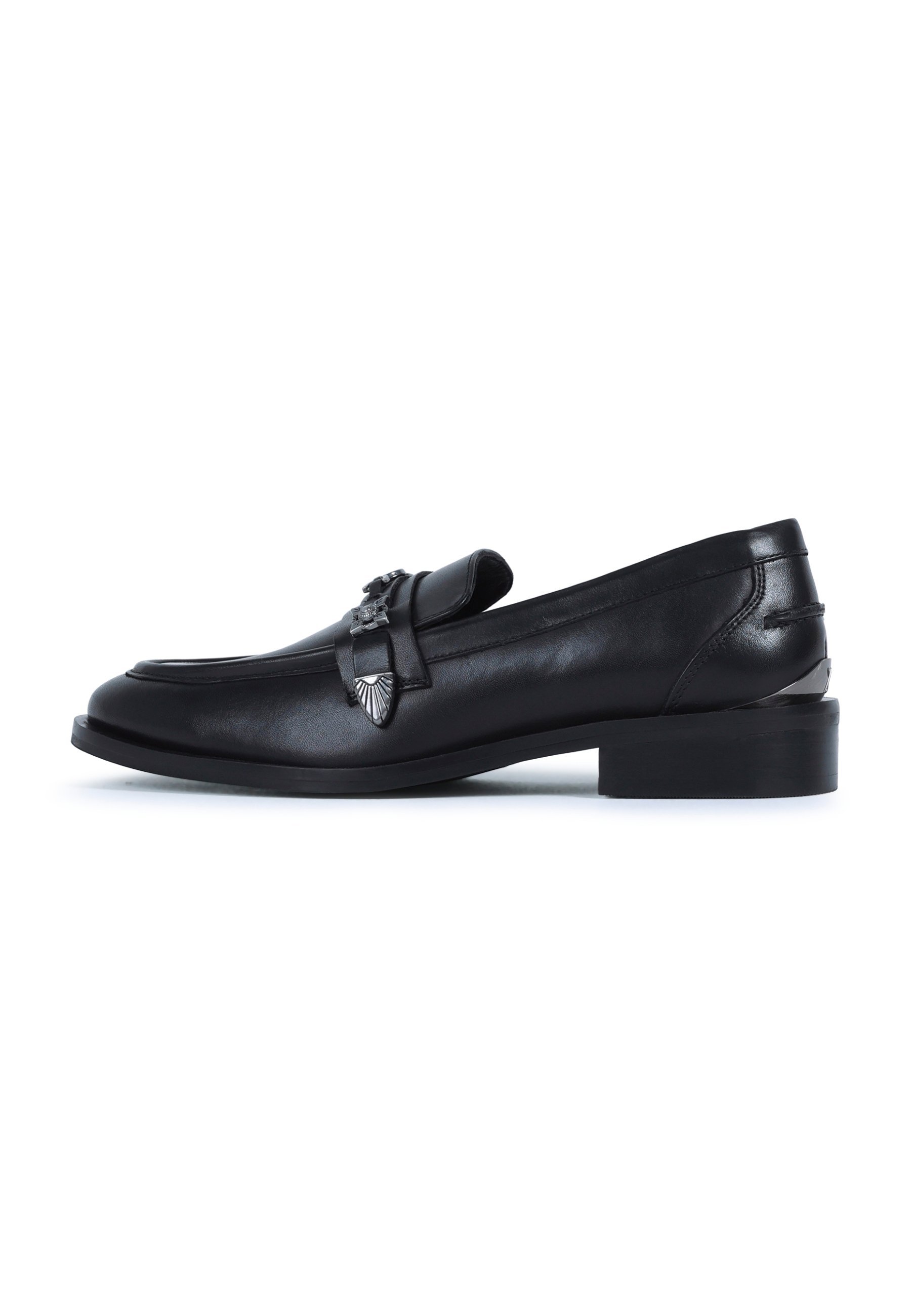 Bronx Slip-ons - zwart