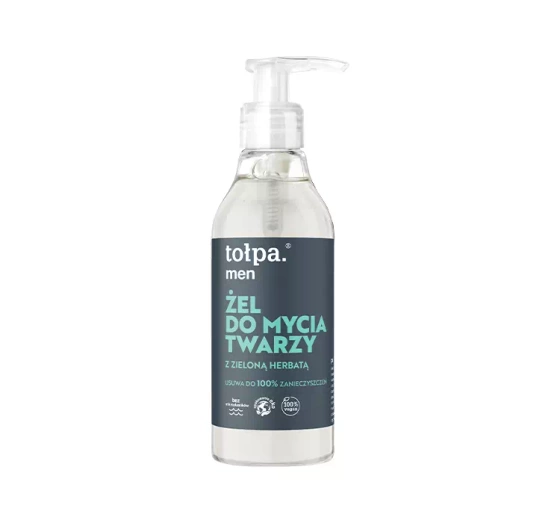 Tołpa Men żel do mycia twarzy z zieloną herbatą 195ml