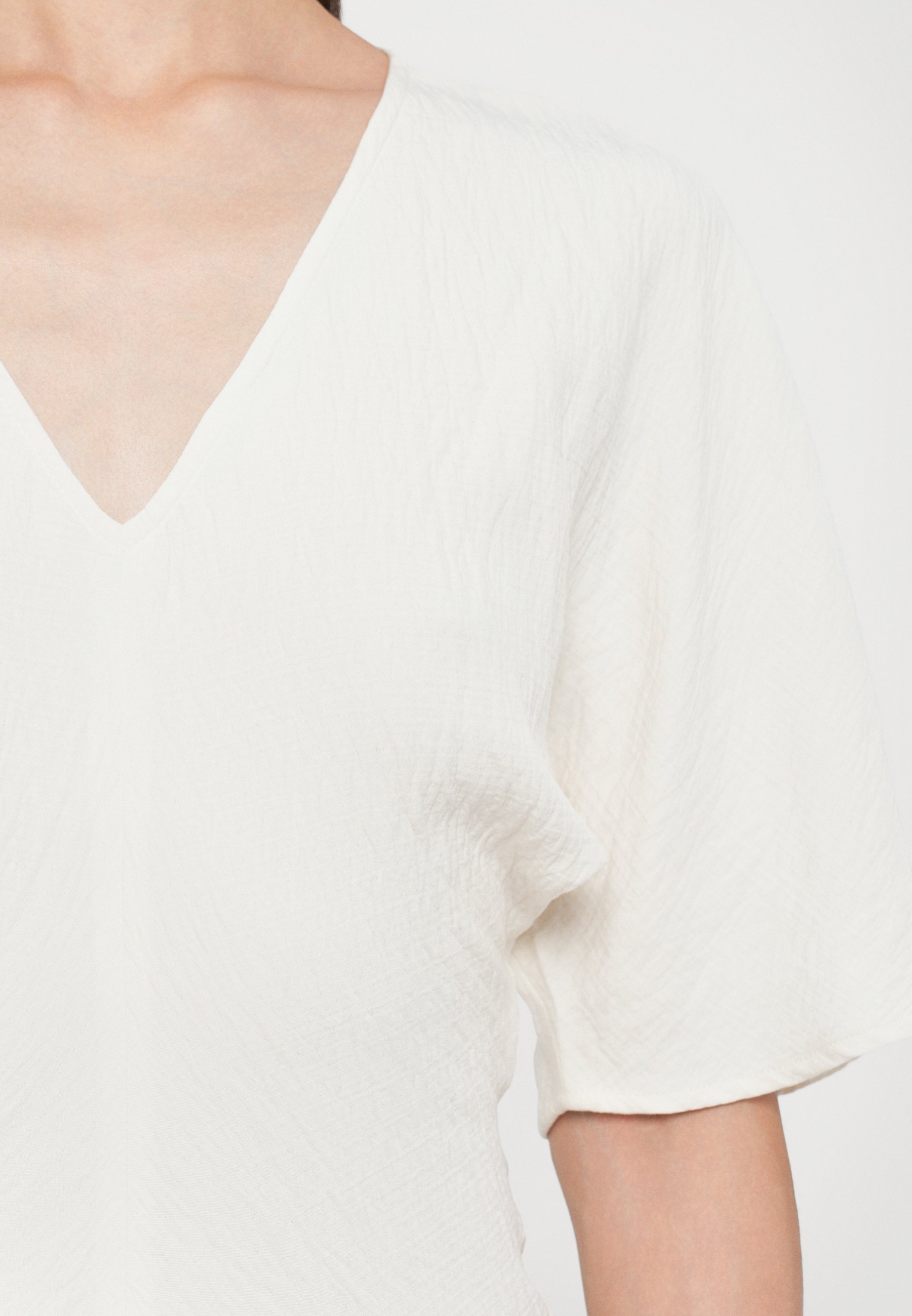 Robe courte d'été Holzweiler - Robe de jour - Blanc cassé