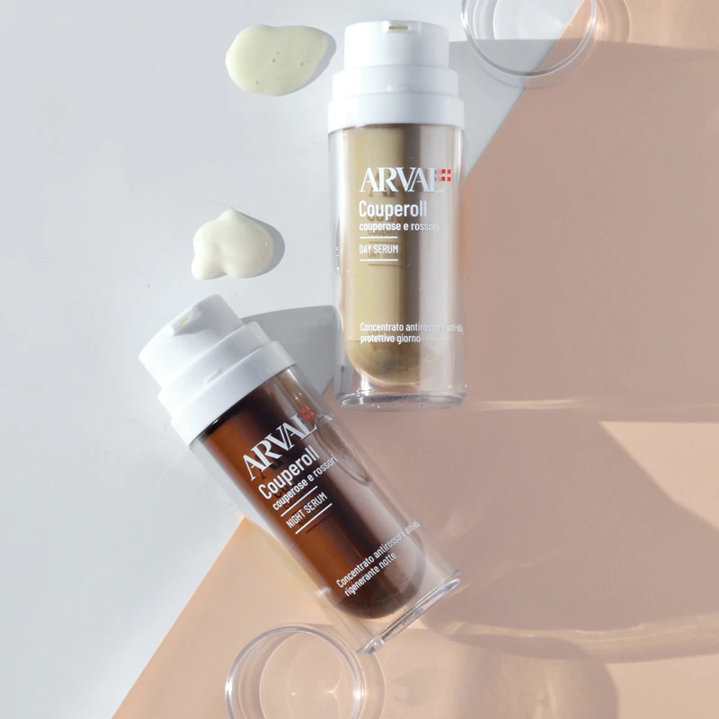 Arval Couperol Night Serum nakts serums pret apsārtumu