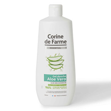 Corine de Farme Aloe Vera dušas želeja jutīgai ādai 750 ml