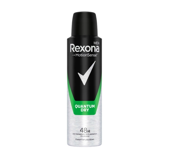 Rexona Men Quantum Dry antyperspirant w aerozolu dla mężczyzn 150 ml