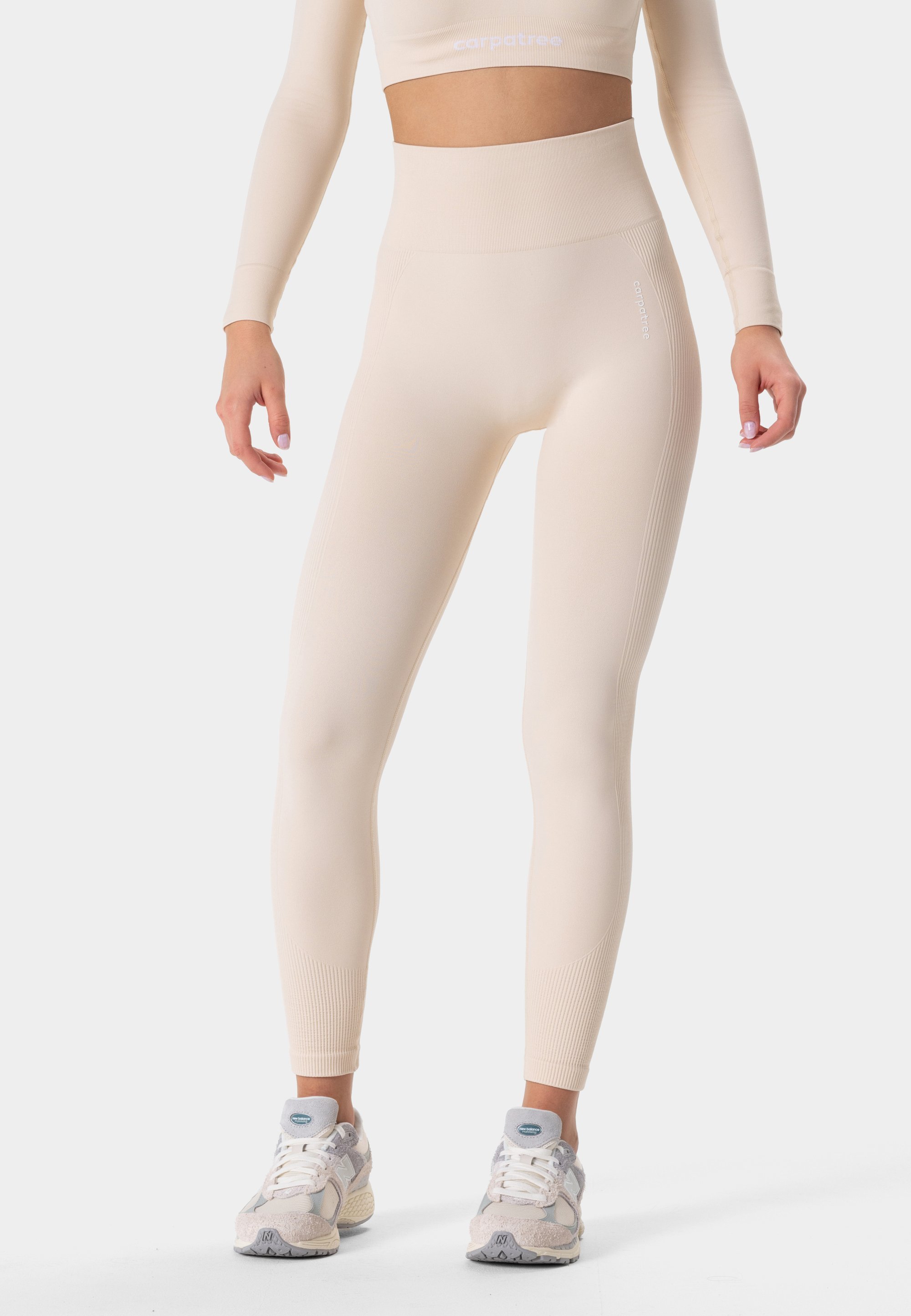Carpatree ALLURE SEAMLESS - Leggings - beige
