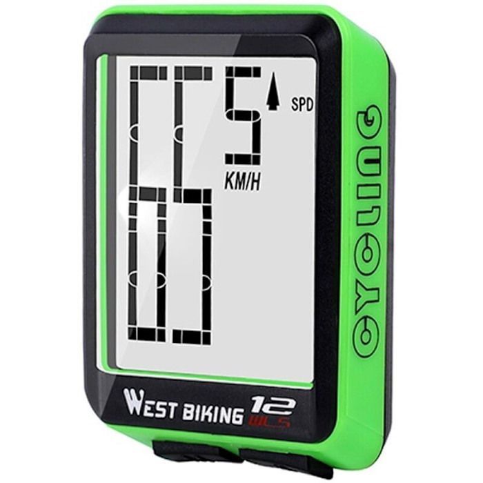 Ciclocomputer wireless, grande ciclocomputer digitale, contachilometri, tachimetro