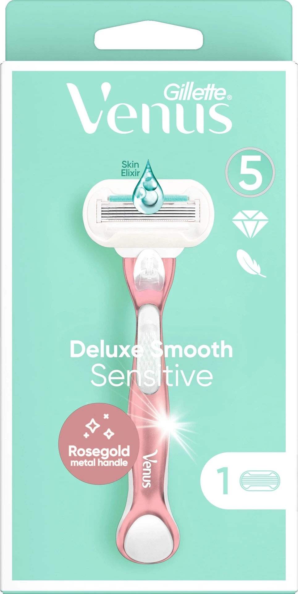 Deluxe glatka osjetljiva britvica - Venus