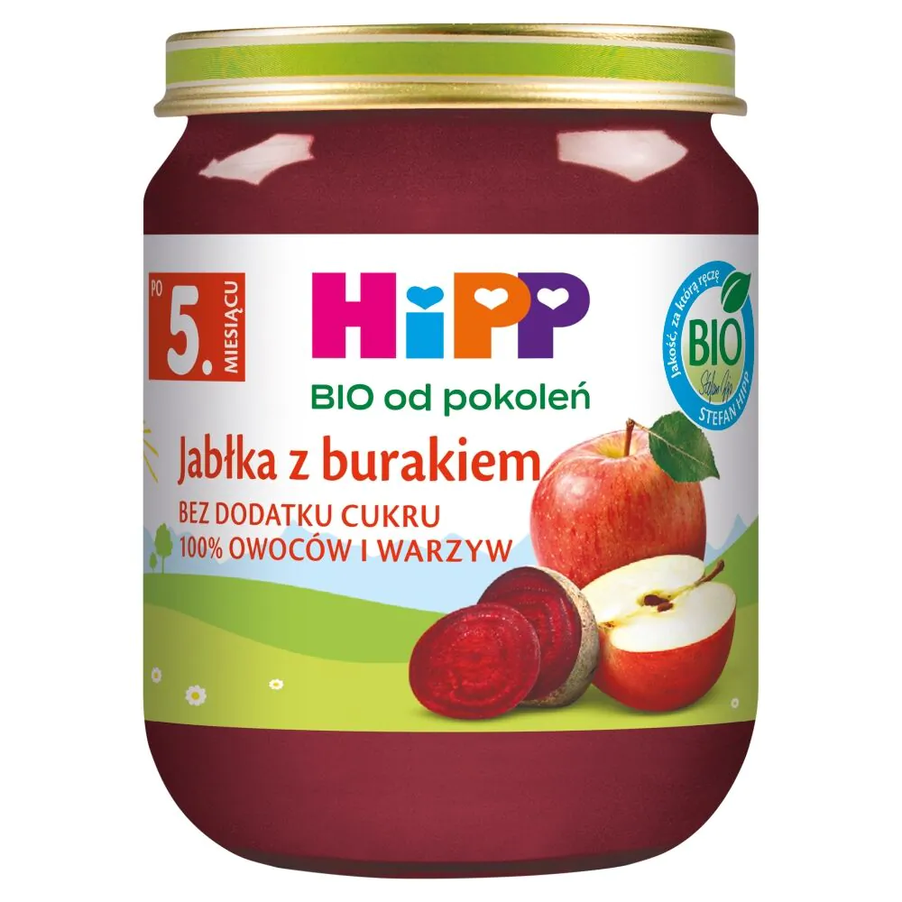Hipp Przecier Owocowo - Warzywny Jabłka z Burakiem Bio