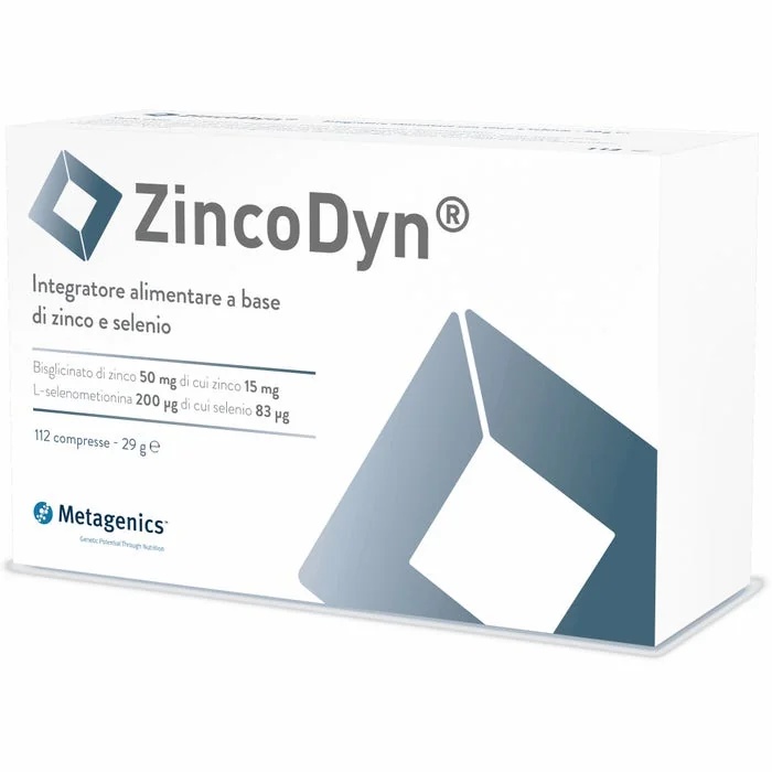 METAGENICS Zincodyn 112 tabletten Voedingssupplement met zink en selenium