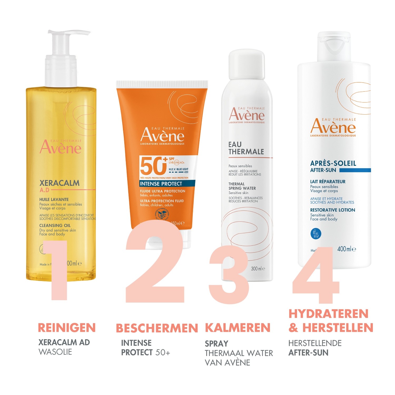Avène Sunscreen Solaire Intense Protect SPF50+ - 150 ml
