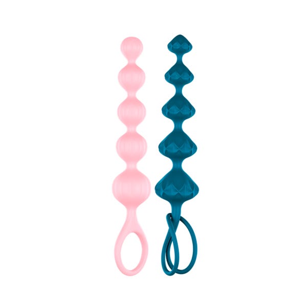 Love Beads Analpärlor 2-färgspaket | 1 enhet