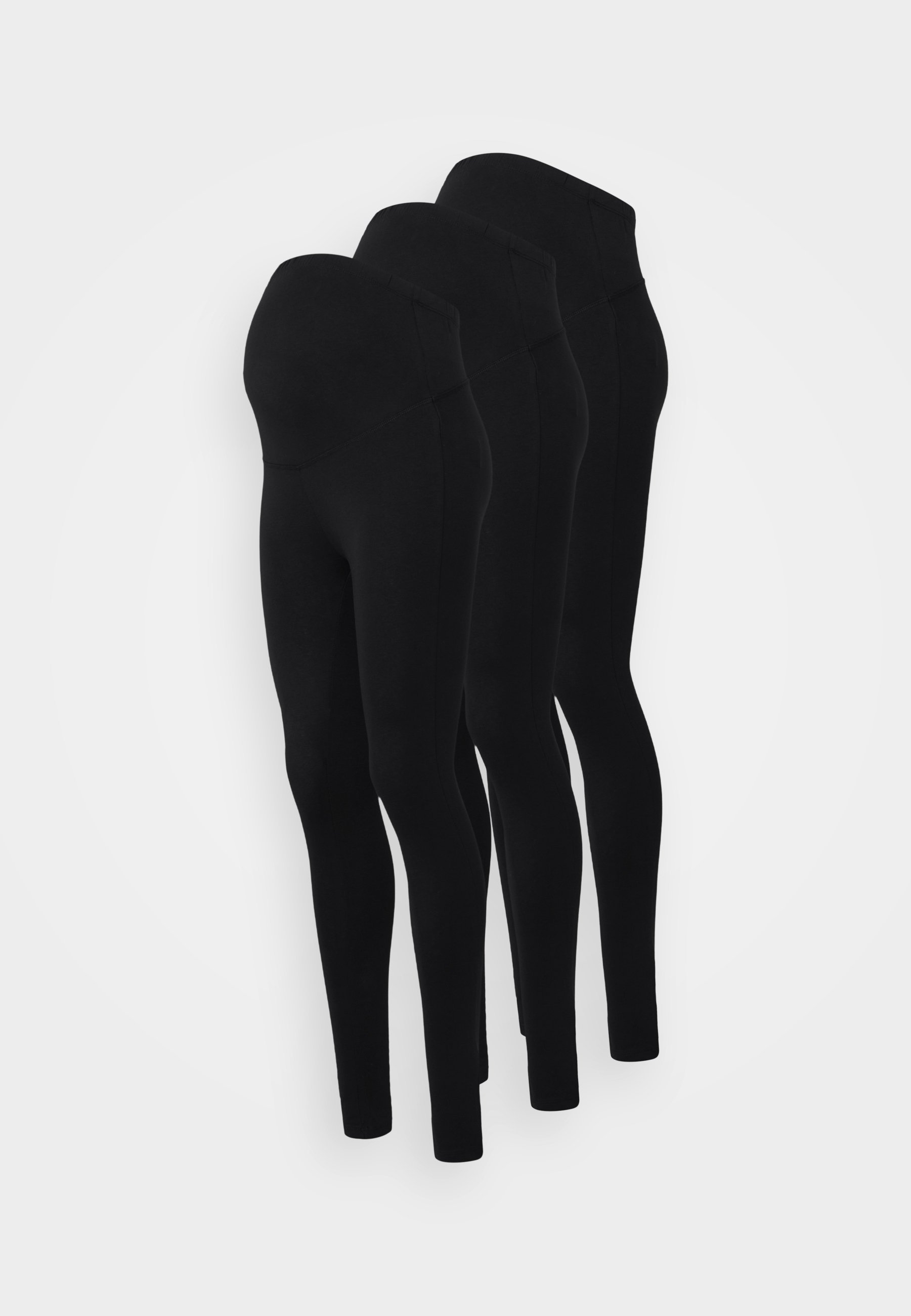 Anna Field MAMA 3-PACK - Leggings - Broek - zwart