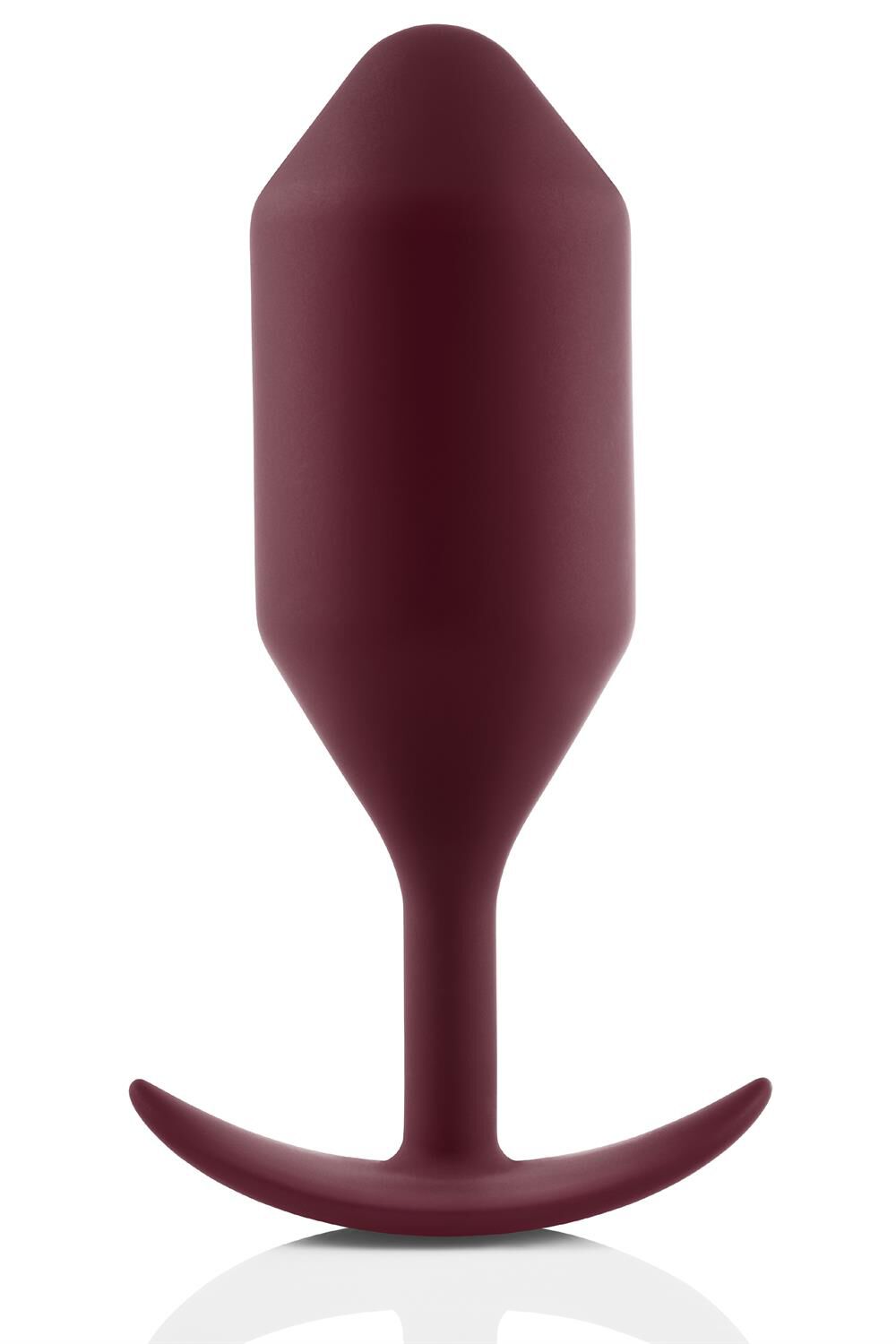 B-Vibe Snug Plug 5 Dunkelrot