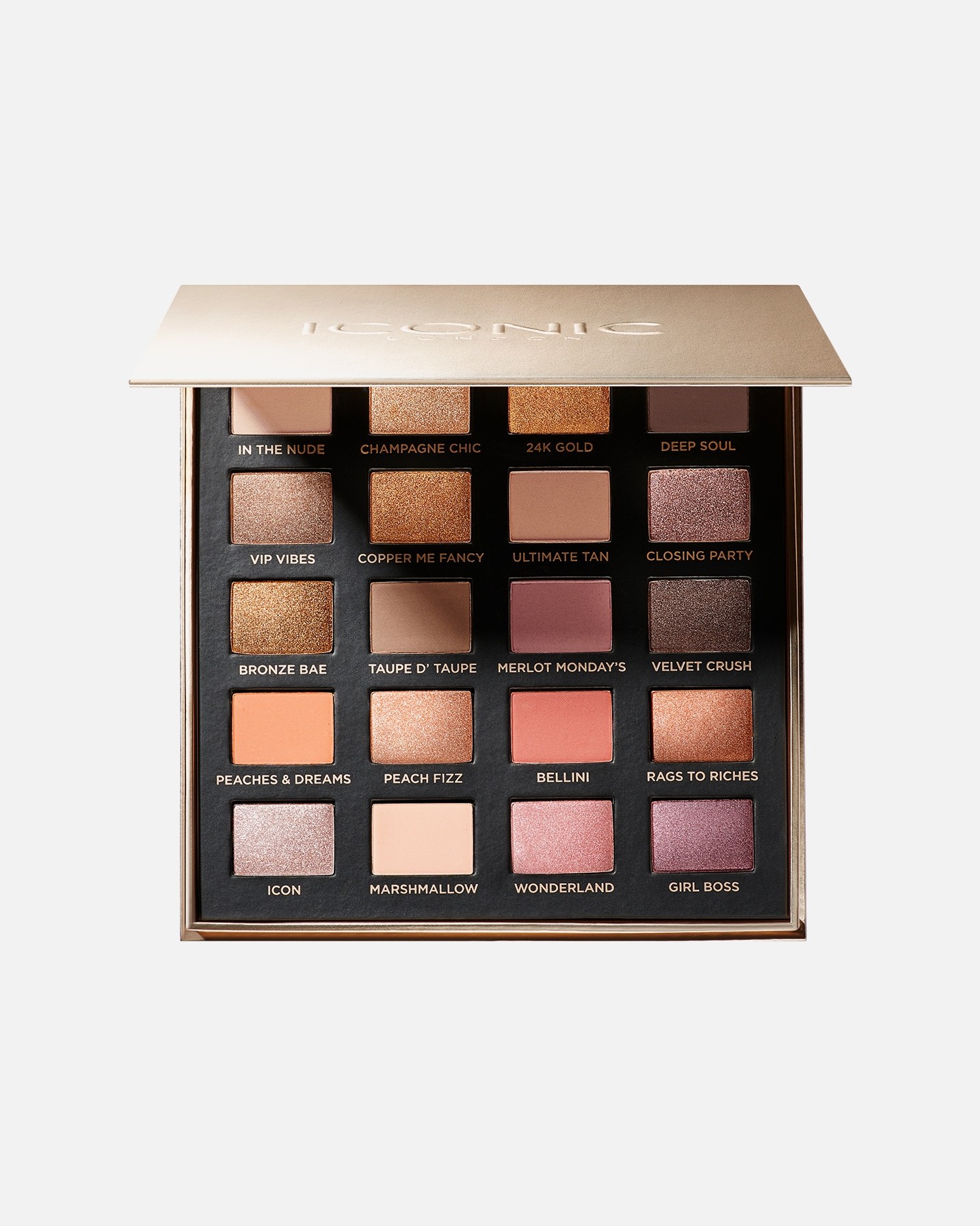 IKONISKĀ LONDONAS Day to Slay acu ēnu palete - 360 g