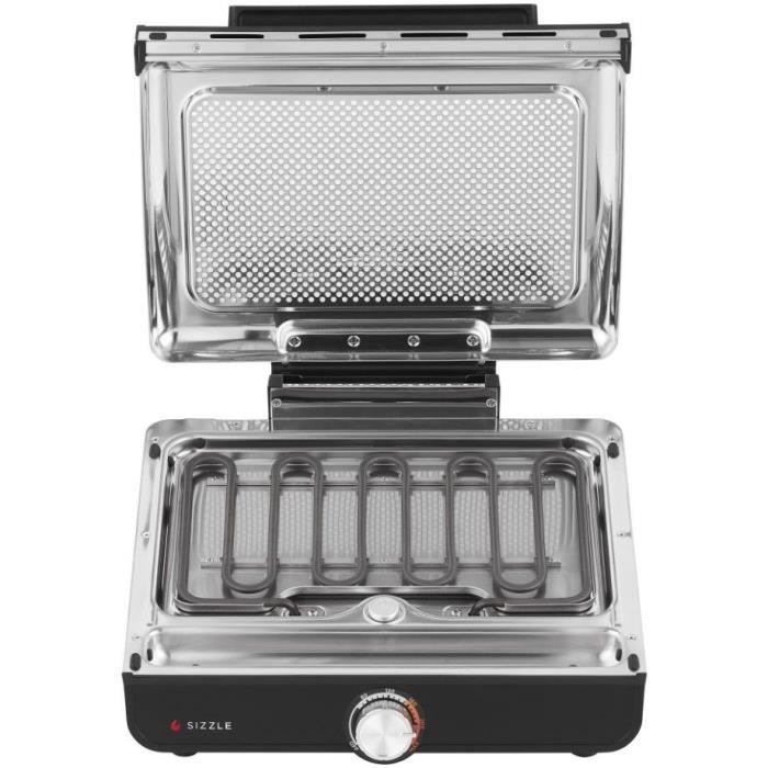 Grill et plancha NINJA - Sizzle GR101EU - Surface 34x8x13,5cm - Jusqu'à 260°C
