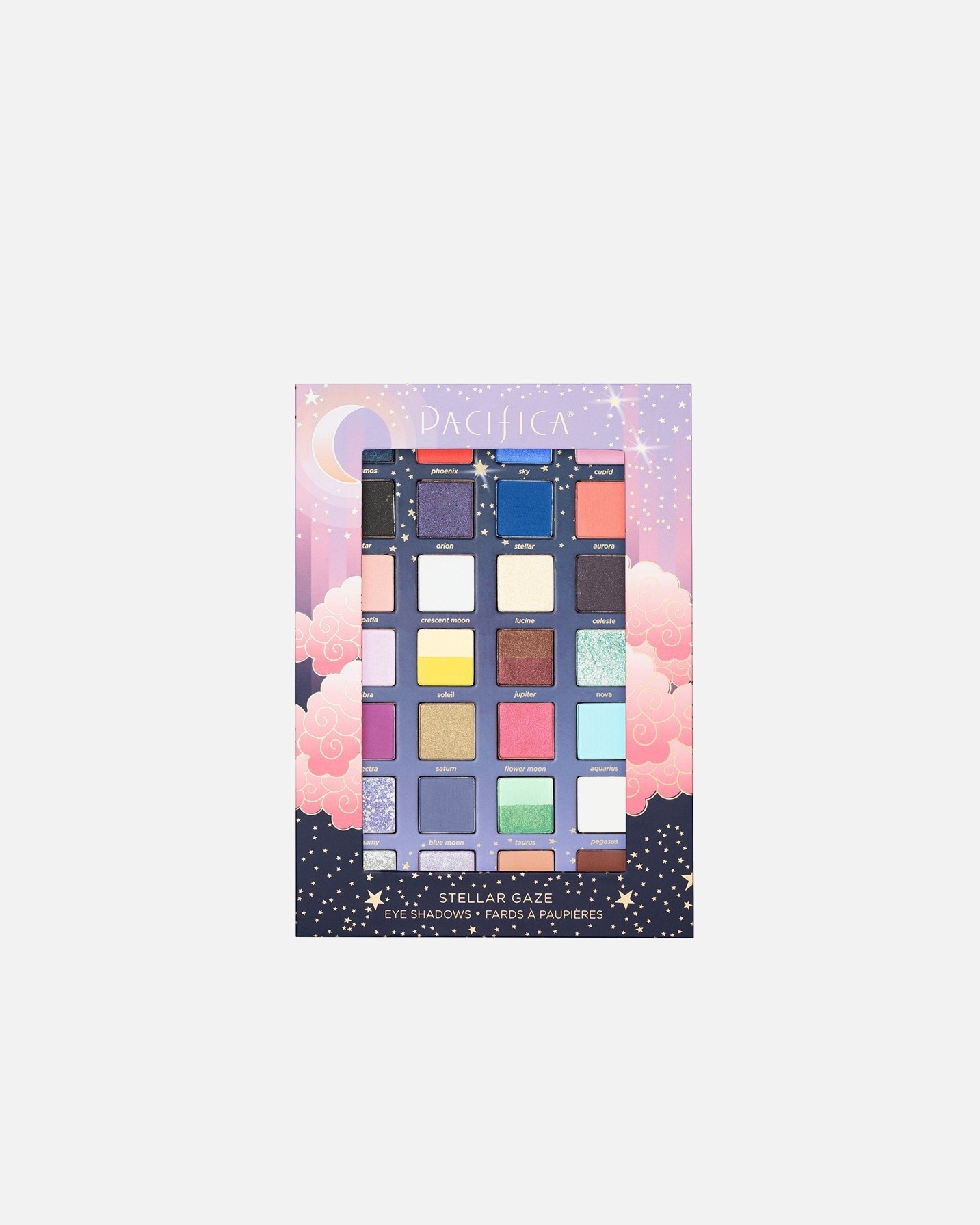 „Pacifica Stellar Gaze“ akių šešėlių paletė – 22 g