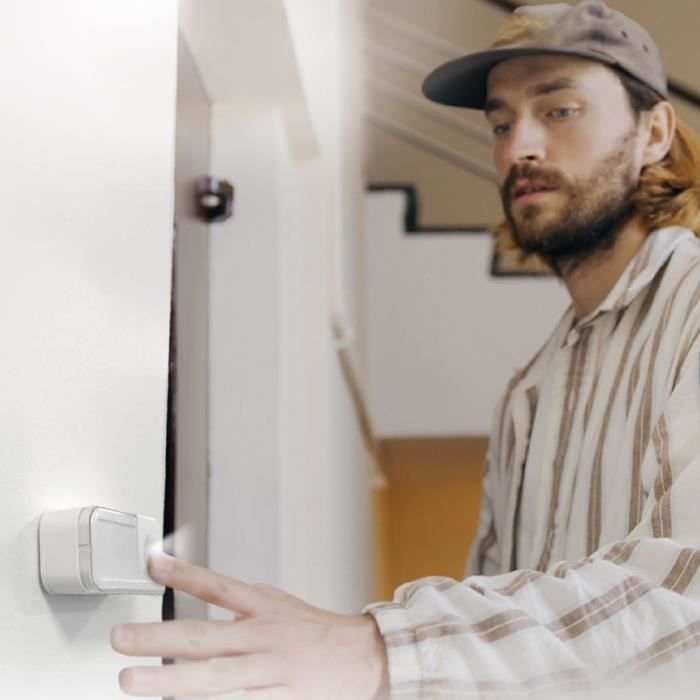 Wireless and battery-free doorbell with integrated plug - SCS SENTINEL - CSF0105 - SONE + Cosy - 25 melodies