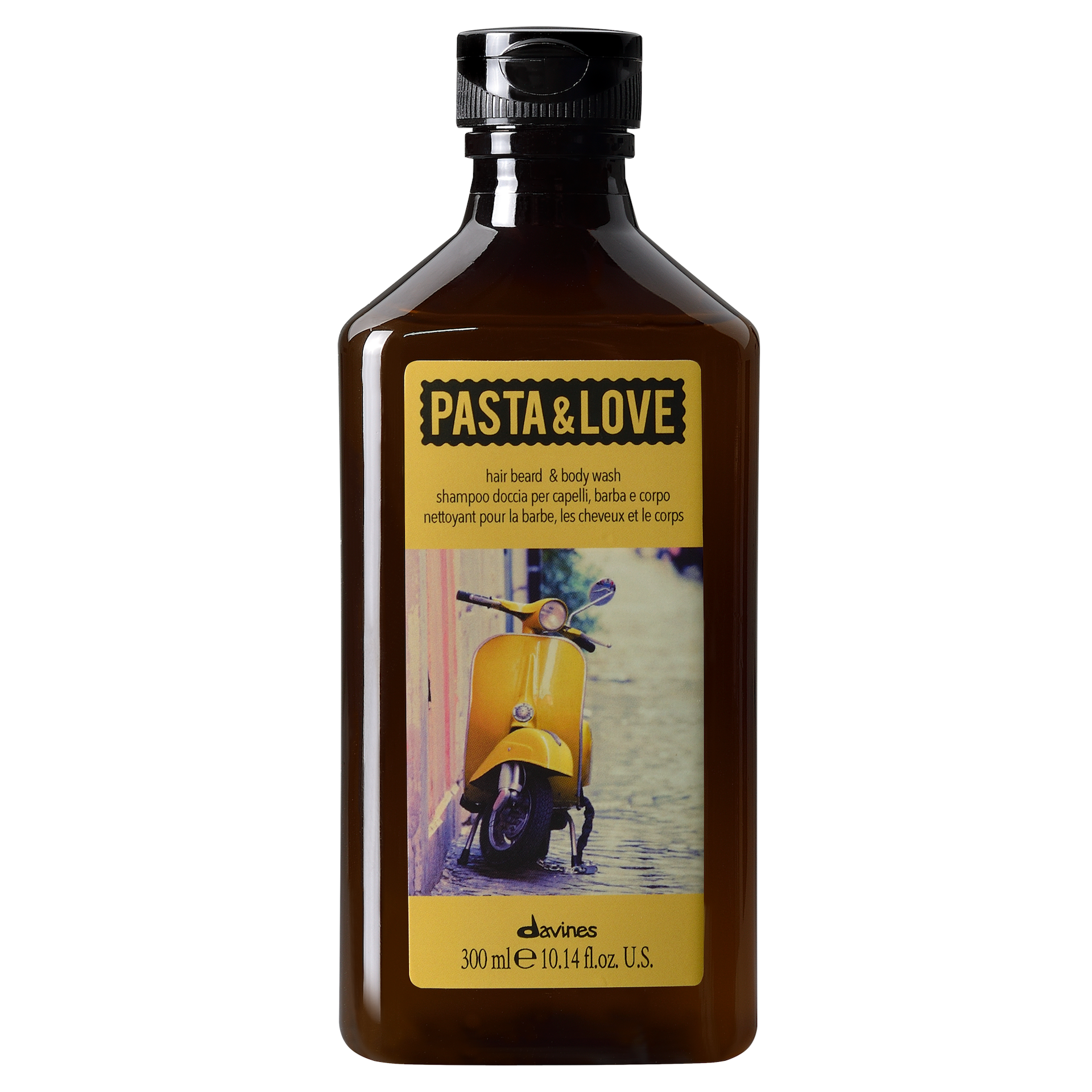 Gel de duș și spălare pentru barbă Pasta & Love Hair 300 ml - Davines