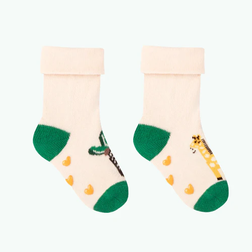 Cabaia Little Explorer - Pack de chaussettes bébé vert