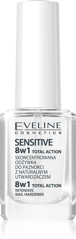 Esmalte fortalecedor de unhas Eveline Cosmetics Total Action 8 em 1