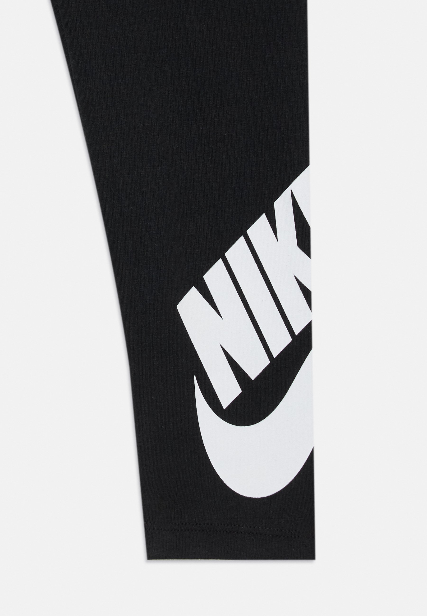 Nike Sportswear CLUB HIGH RISE - Legginsy - Spodnie - czarne
