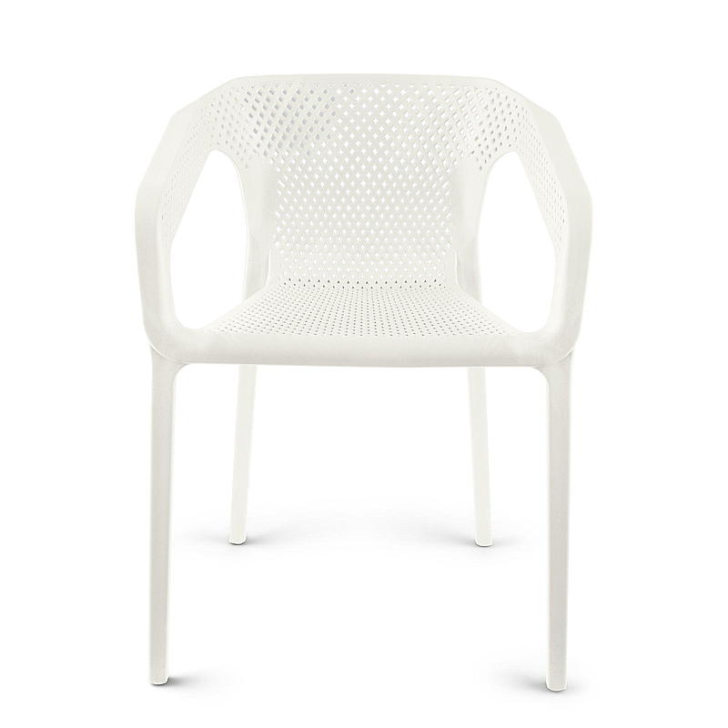 Silla apilable Visby blanca