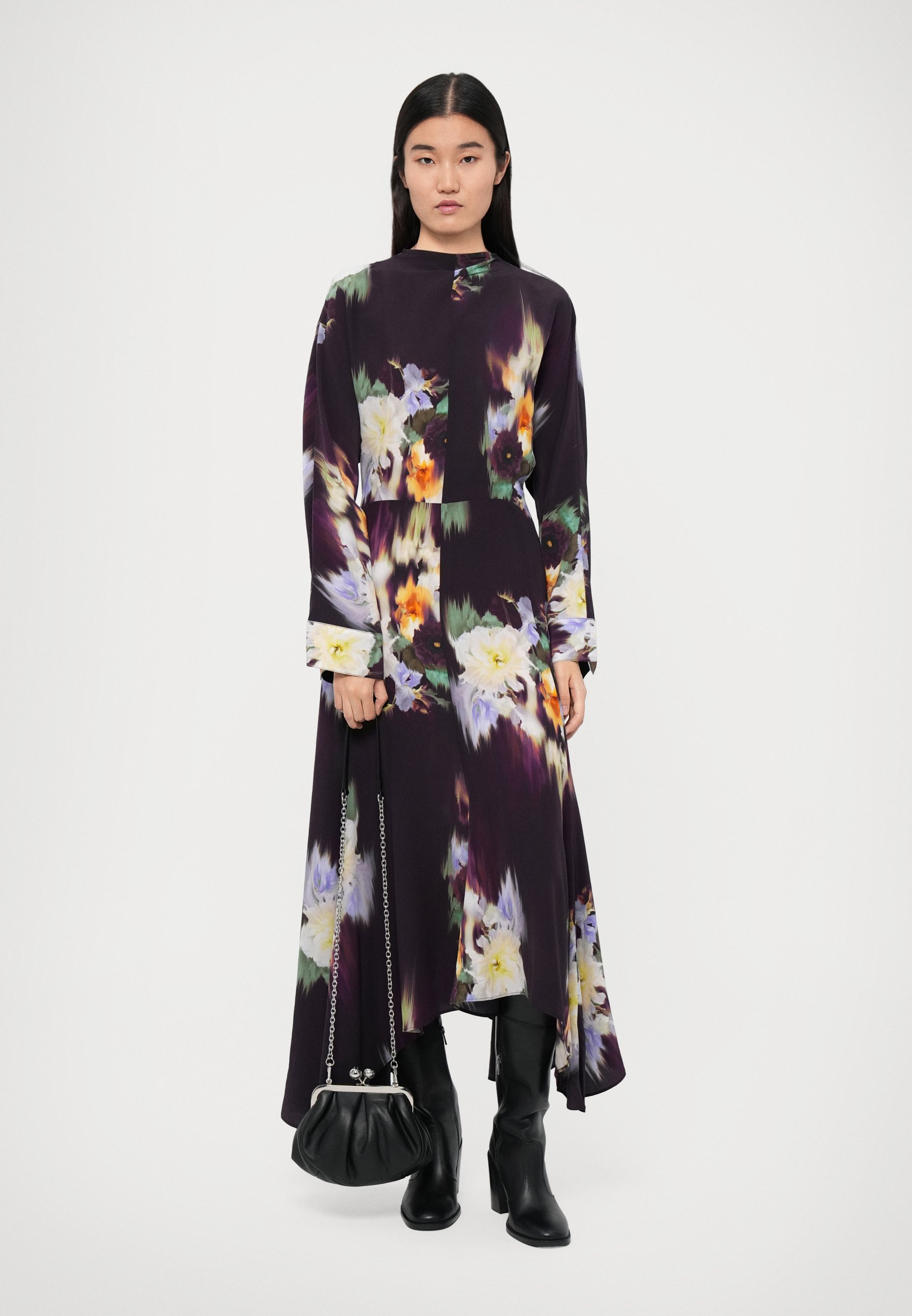 Rodebjer PETRA BAROQUE - Robe longue - black