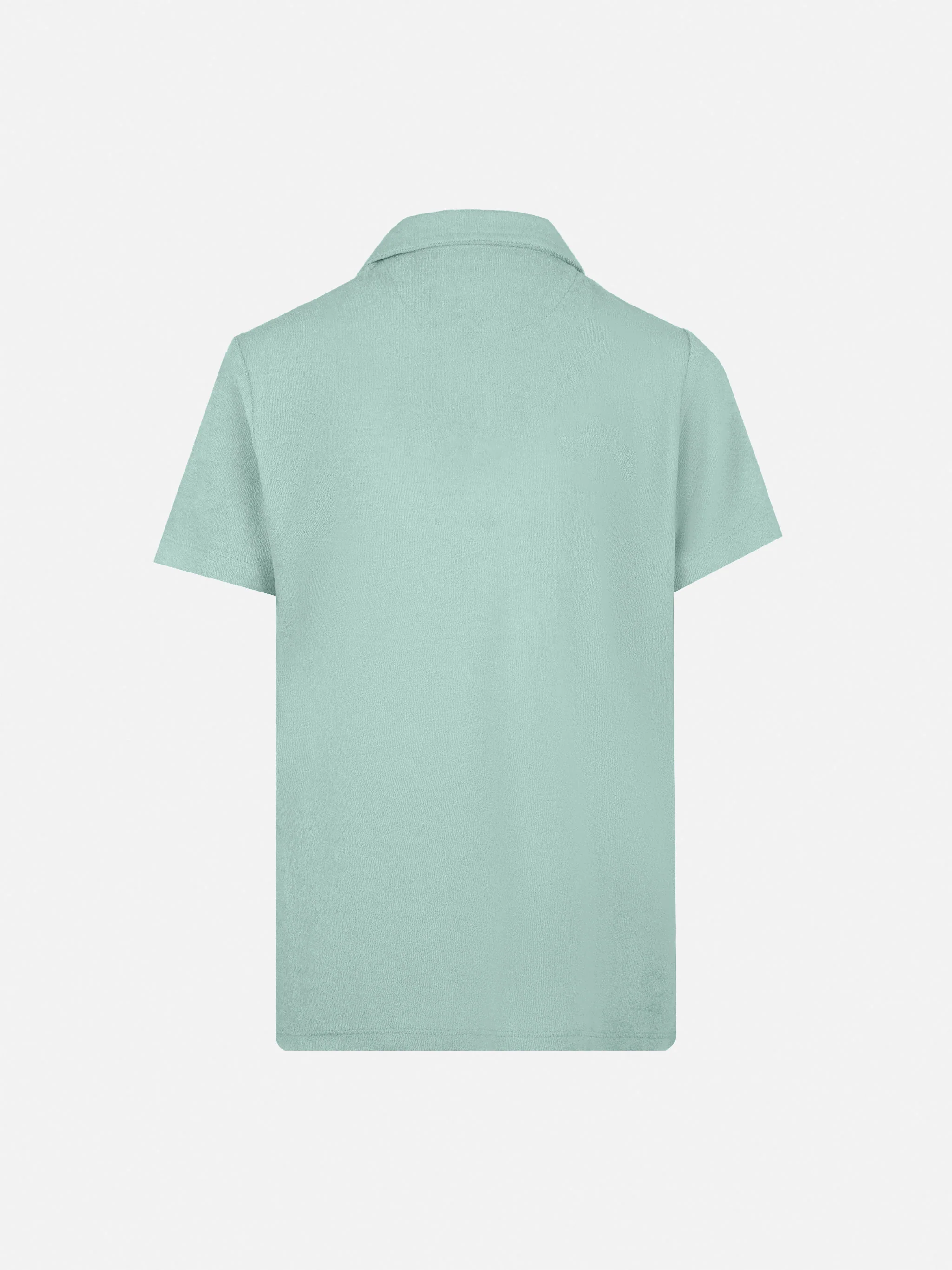Polo majica Jeremy Jr. u frotir boji kadulje