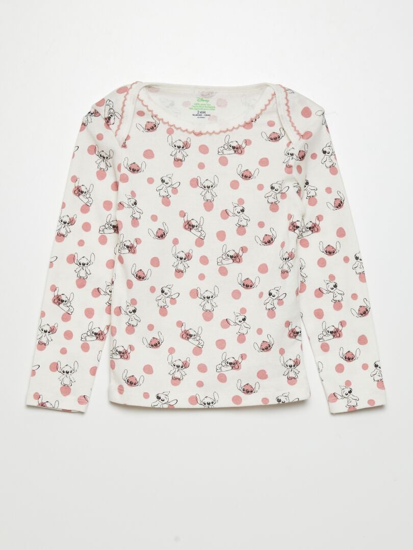 2 camisetas 'Disney' - BRANCAS