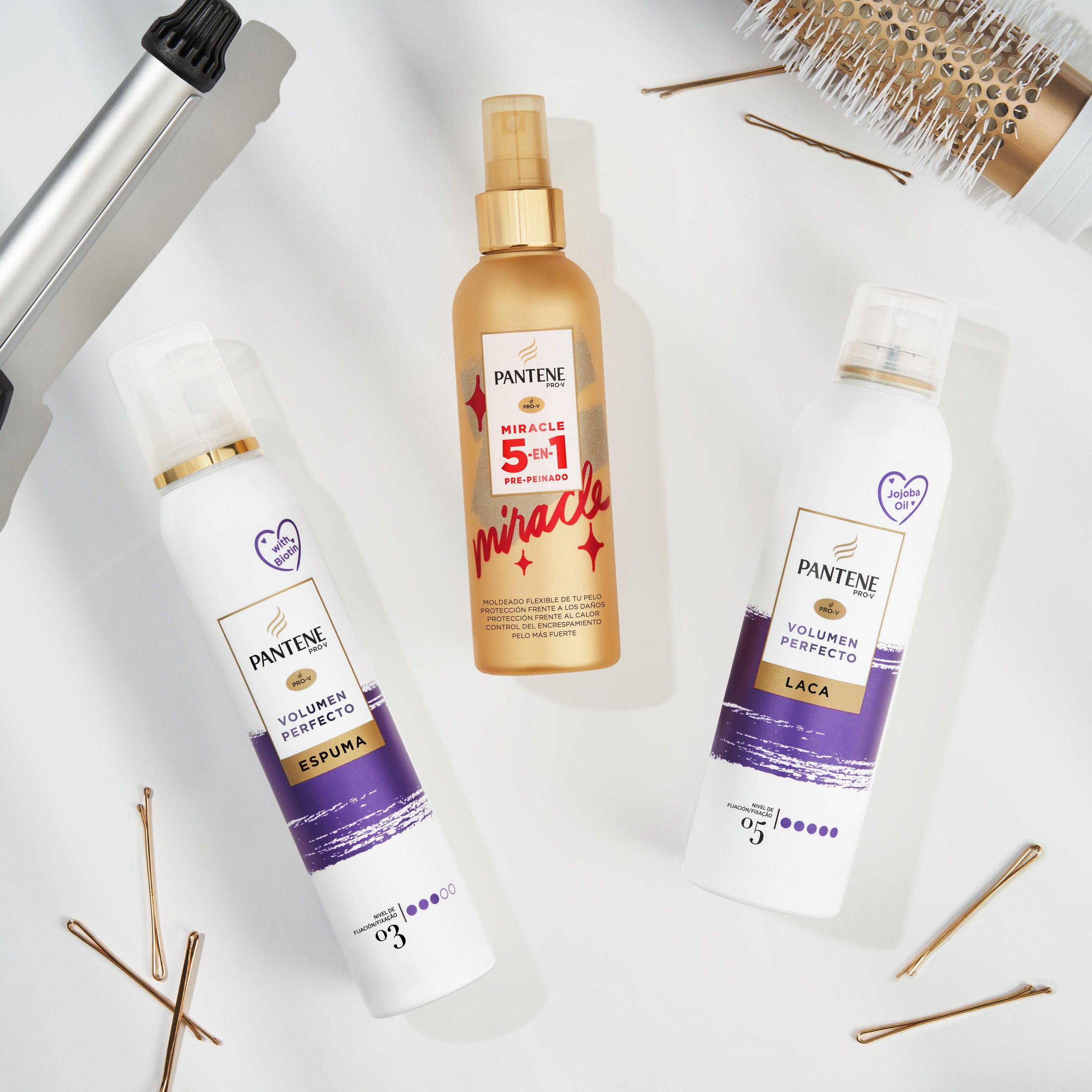 Pro-V Perfect Volume matu laka Matu lakas un fiksatori