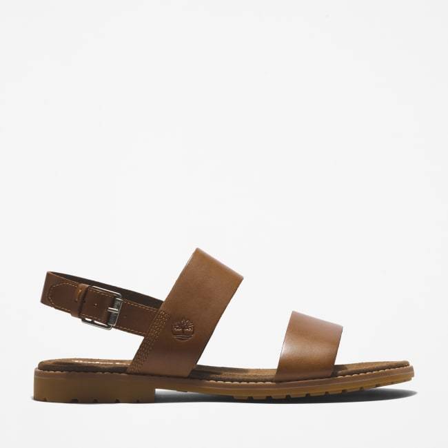 Sandalo a Doppia Fascia Chicago Riverside da                Donna in marrone chiaro