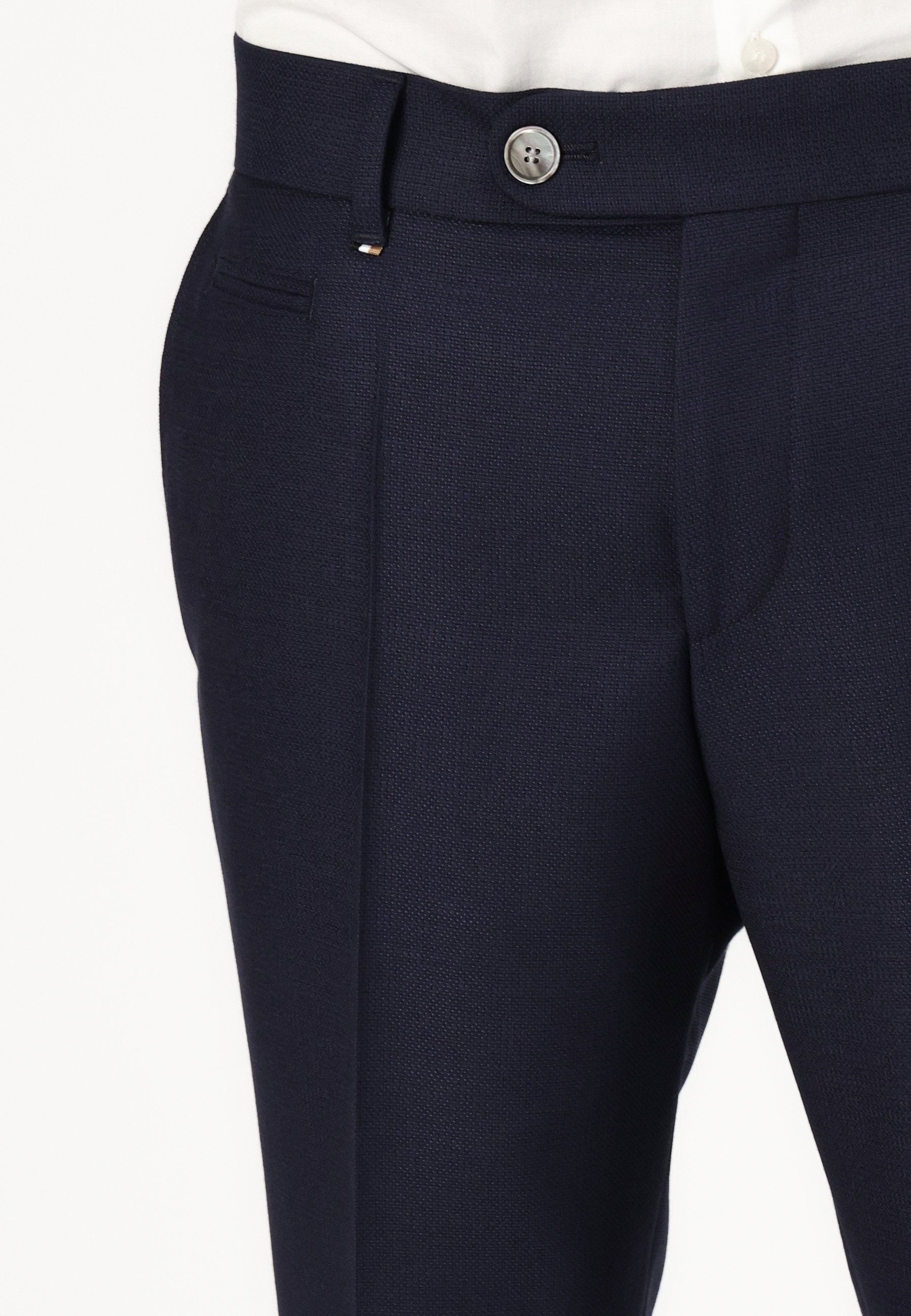 Pantalon de costume BOSS - bleu foncé