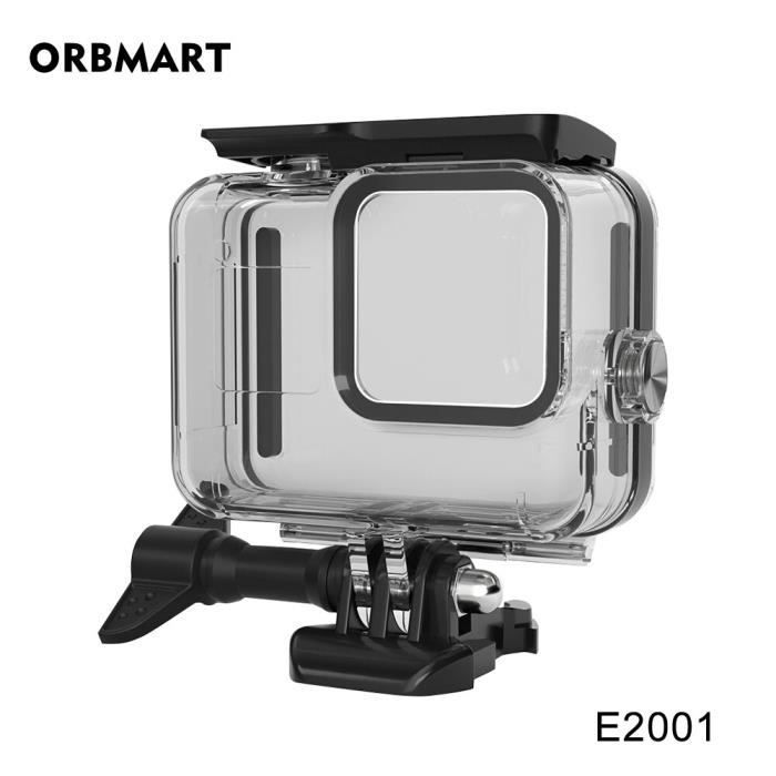 Camera accessory, 60m waterproof case for GoPro Hero 8 Black, underwater diving case, cover - E2001[D2106]